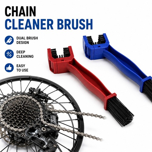 Motorcycle chain cleaner brush - motorcycle,